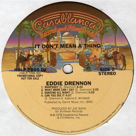 Eddie Drennon - It Don't Mean A Thing