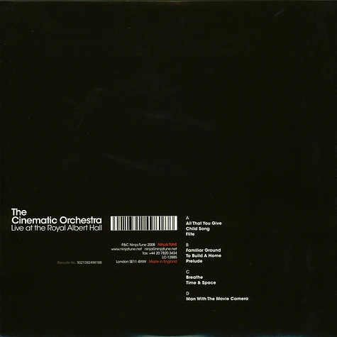 The Cinematic Orchestra - Live at the Royal Albert Hall 02.11.2007