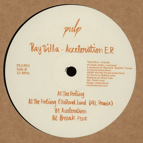 Raydilla - Acceleration EP