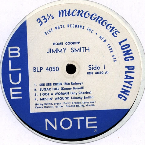 Jimmy Smith With Percy France / Kenny Burrell / Donald Bailey - Home Cookin'