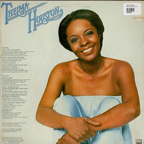 Thelma Houston - Any Way You Like It