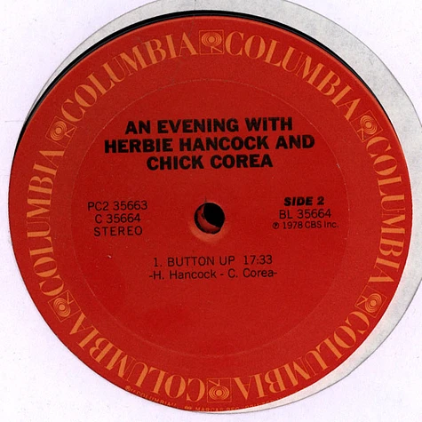 Herbie Hancock & Chick Corea - An Evening With Herbie Hancock & Chick Corea In Concert 1978