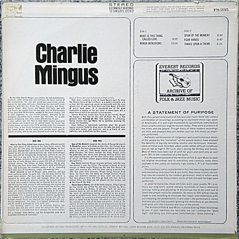 Charles Mingus - Charlie Mingus