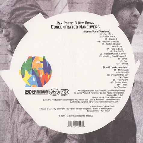 Raw Poetic & Kev Brown - Concentrated Maneuvers