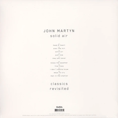 John Martyn - Solid Air Classics Revisited