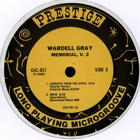 Wardell Gray - Memorial Volume 2