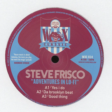 Steve Frisco - Adventures In Lo-Fi