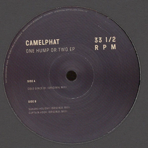 Camelphat - One Hump Or Two EP