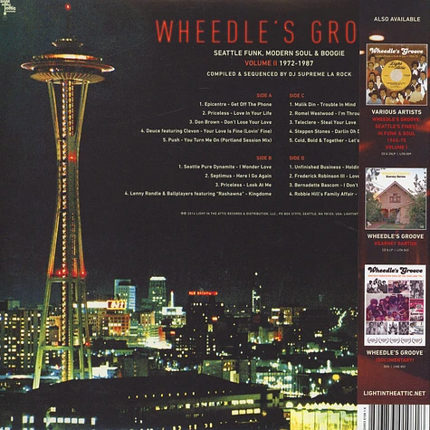 Wheedle's Groove - Volume 2: Seattle Funk, Modern Soul & Boogie 1972-1987