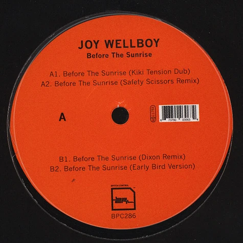 Joy Wellboy - Before The Sunrise