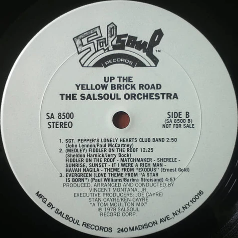 The Salsoul Orchestra - Up The Yellow Brick Road