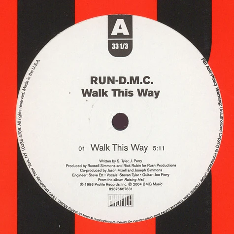 Run DMC - Walk this way