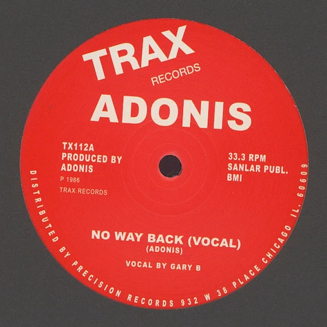 Adonis - No Way Back