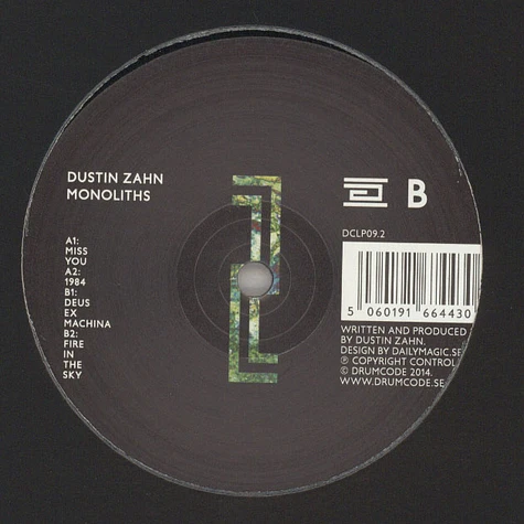 Dustin Zahn - Monoliths EP 2