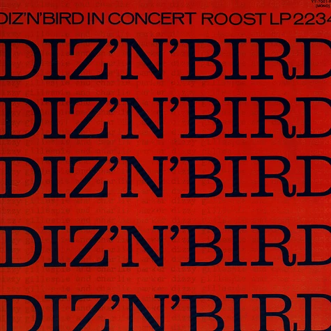 Dizzy Gillespie & Charlie Parker - Diz 'N' Bird In Concert