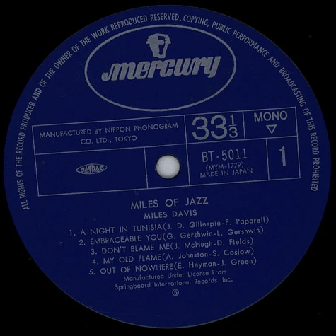 Miles Davis - Miles Of Jazz