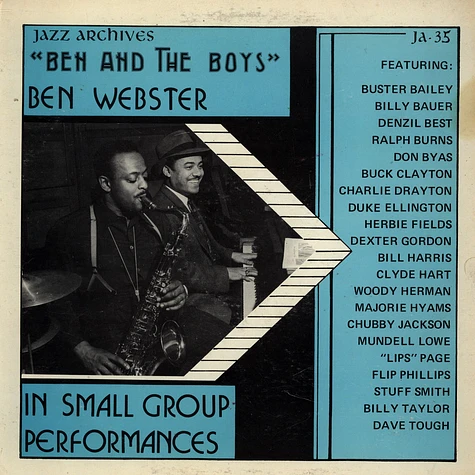 Ben Webster - Ben And The Boys