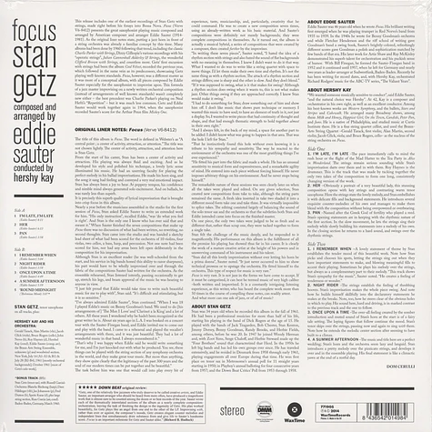 Stan Getz - Focus