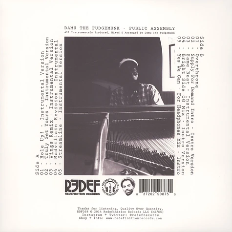 Damu The Fudgemunk - Public Assembly Volume 1 Brown Vinyl Edition