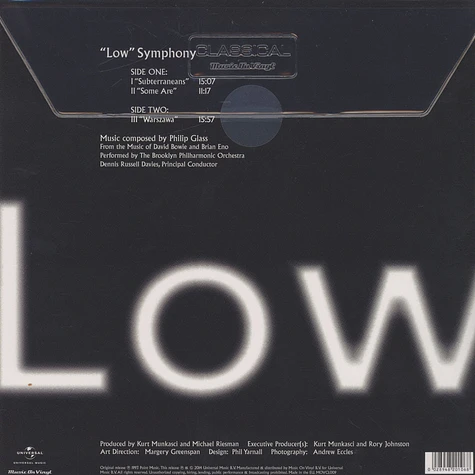 Philip Glass - Low Symphony