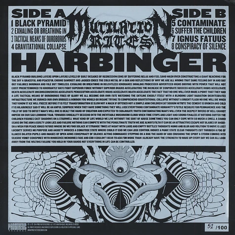 Mutilation Rites - Harbinger