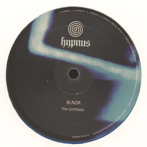 BLNDR - The Untitleds