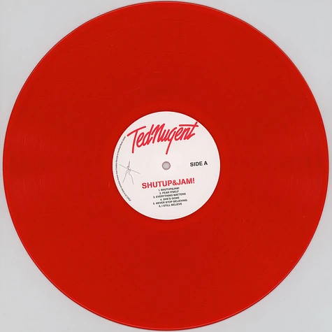 Ted Nugent - Shutup & Jam! Red Vinyl Edition