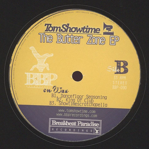 Tom Showtime - The Butter Zone EP