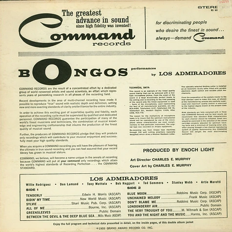 Los Admiradores - Bongos