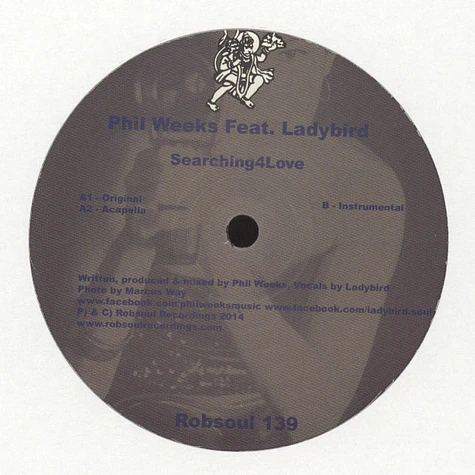 Phil Weeks - Searching4Love Feat Ladybird