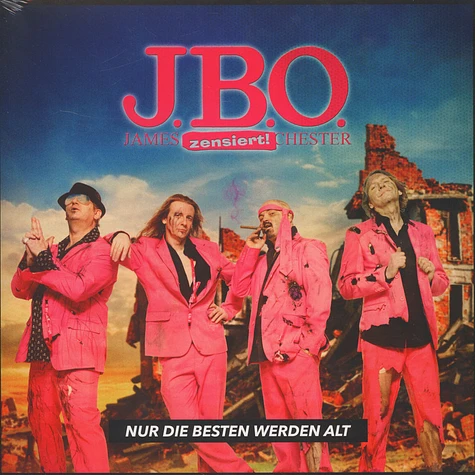 J.B.O. - Nur Die Besten Werden Alt Pink Vinyl Edition