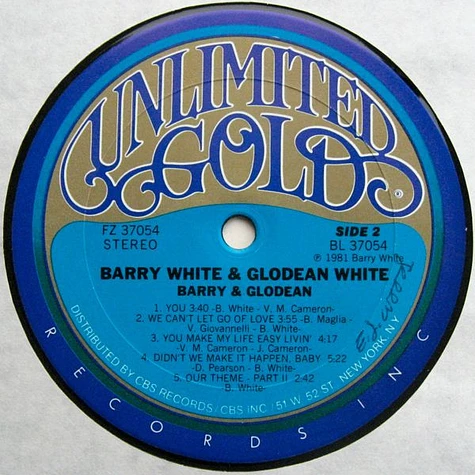 Barry White & Glodean White - Barry & Glodean