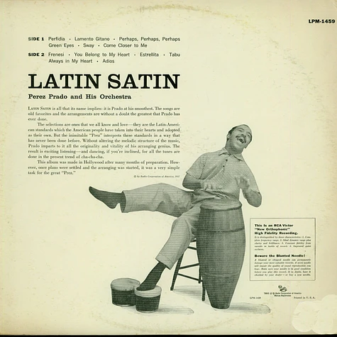 Perez Prado And His Orchestra - Latin Satin