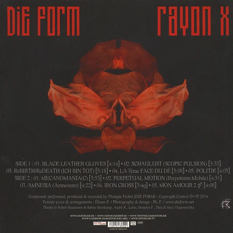 Die Form - Rayvon X