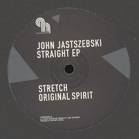 John Jastszebski - Straight EP
