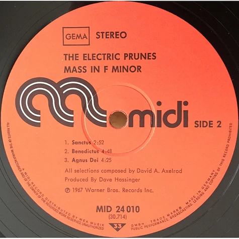 The Electric Prunes - Mass In F Minor