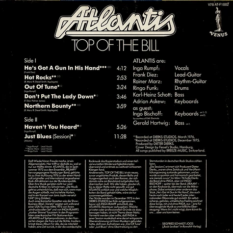 Atlantis - Top Of The Bill