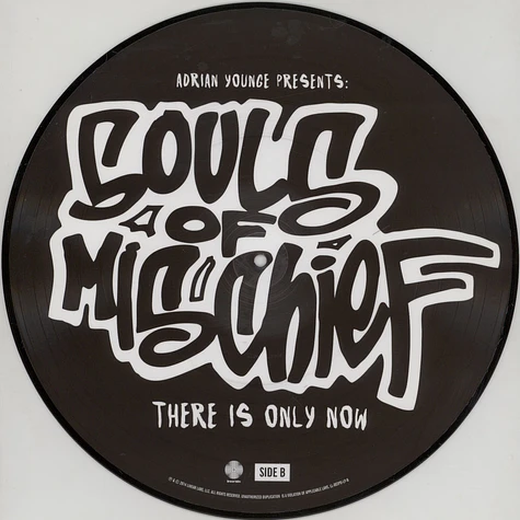 Adrian Younge presents Souls Of Mischief - There Is Only Now Picture Disc Edition