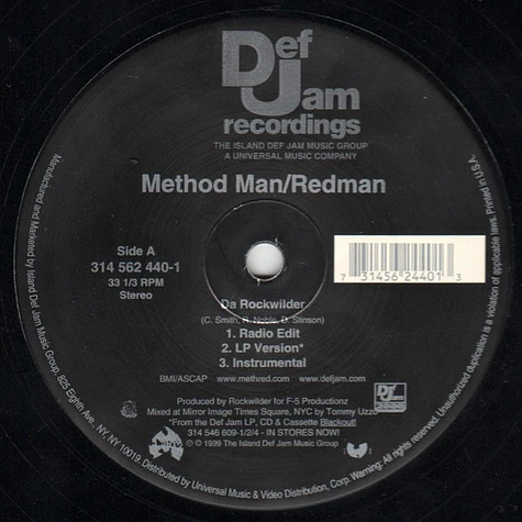 Method Man & Redman - Da Rockwilder