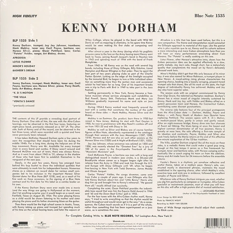 Kenny Dorham - Afro-Cuban Back To Black Edition
