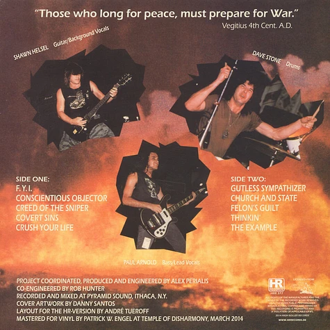 At War - Retaliatory Strike Black Vinyl Edition