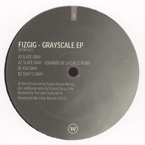 Fizgig - Grayscale EP