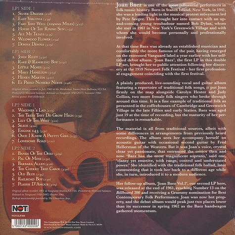 Joan Baez - Introducing Joan Baez Volume 1 & 2