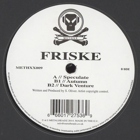 Friske - Speculate EP