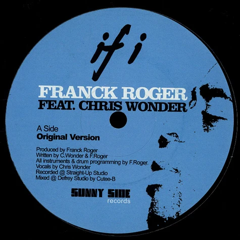 Franck Roger Feat. Chris Wonder - If I