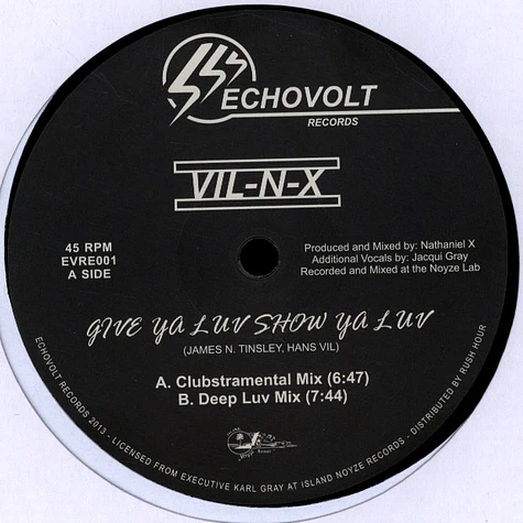 Vil-N-X - Give Ya Luv Show Ya Luv