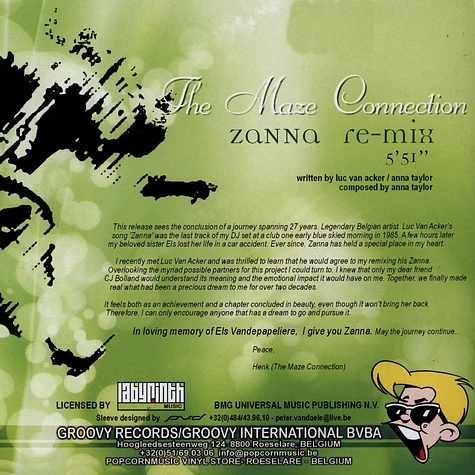 The Maze Connection - Zanna Re-Mix