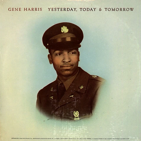 Gene Harris - Yesterday, Today & Tomorrow