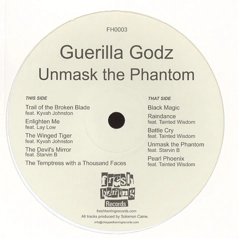Guerilla Godz - Unmask The Phantom EP