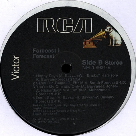 Forecast - Forecast I